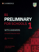 B1 Preliminary for Schools 1 for the Revised 2020 Exam Student's Book with Answers with Audio купить
