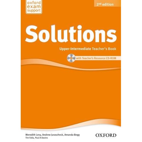 Solutions Second Edition Upper-intermediate Teacher's Book and CD-ROM Pack купить