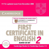 Cambridge First Certificate in English 2 for updated exam Audio CDs (2): Official Examination papers from University of Cambridge ESOL Examinations  купить