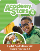 Academy Stars 4 DIGITAL Pupil’s Book and Digital Workbook with Pupil’s Practice Kit купить