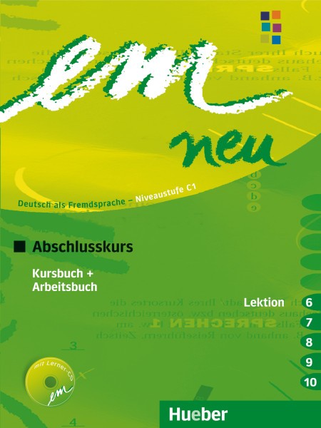 em neu 2008 Abschlusskurs Kursbuch + Arbeitsbuch, Lektion 6–10 mit Arbeitsbuch-Audio-CD купить