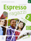 Espresso ragazzi 2 Libro Studente e Esercizi + CD audio + DVD купить