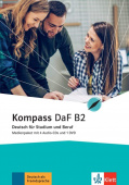 Kompass DaF B2 Medienpaket (4 Audio-CDs + 1 DVD) купить