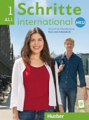 Schritte international Neu 1 Kursbuch + Arbeitsbuch mit Audios online купить