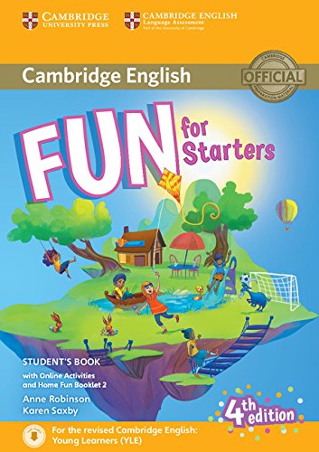 Fun for Starters 4th Edition Student's Book with Online Activities with Audio and Home Fun Booklet 2 купить
