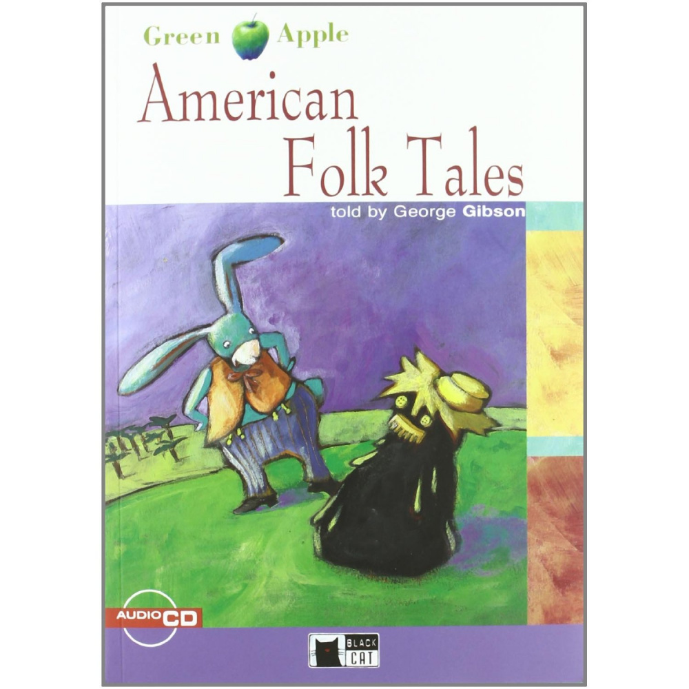 Green Apple Starter:  American Folk Tales with Audio CD купить