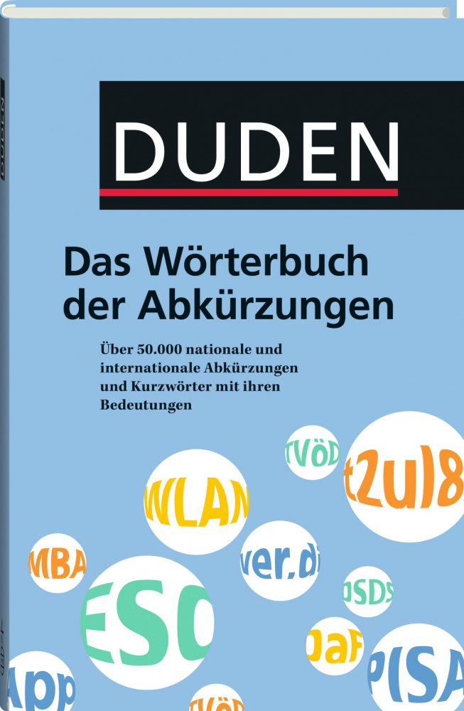 Duden Das Worterbuch der Abkurzungen (Hardcover) купить