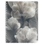 Тетрадь ЛЕПЕСТКИ (80 л., А5, вн.блок - клетка, белый офсет, гребень) купить