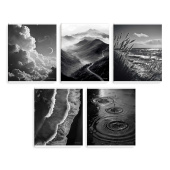 Комплект тетрадей школьных ученических (5 штук), А5+, 96 л, вн.блок - клетка, (СИЛА ПРИРОДЫ) купить