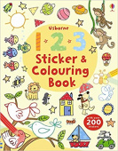 123 Sticker and Colouring Book купить
