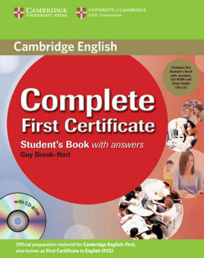 Complete First Certificate Student's Book Pack (Student's Book with answers with CD-ROM and Class Au купить