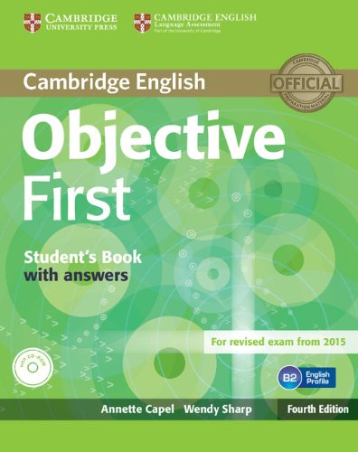 Objective First 4th Edition (for revised exam 2015) Student's Book with Answers with CD-ROM купить