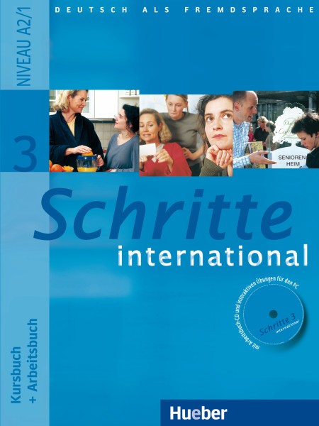 Schritte international 3 Kursbuch + Arbeitsbuch mit Audio-CD zum Arbeitsbuch und interaktiven Ubunge купить