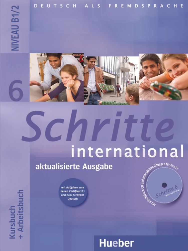 Schritte international 6 Kursbuch + Arbeitsbuch mit Audio-CD zum Arbeitsbuch und interaktiven Ubunge купить