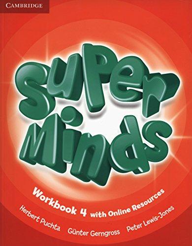 Super Minds Level 4 Workbook with Online Resources купить