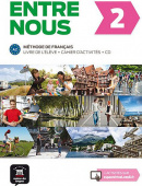 Entre nous 2 - Livre + cahier + CD audio купить