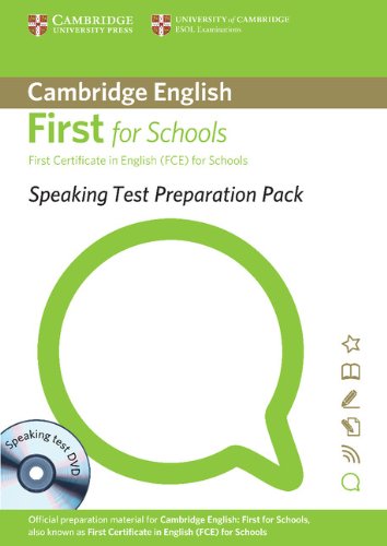 Speaking Test Preparation Pack for First for Schools Paperback with DVD купить