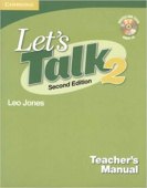 Let's Talk 2 Teacher's Manual with Audio CD купить