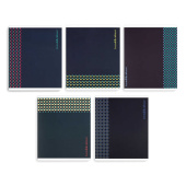 Комплект тетрадей школьных ученических (5 штук), А5+, 96 л, вн.блок - клетка, (СТИЛЬ) купить