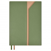 Ежедневник недатированный ESCALADA КАВЕТТИ ОЛИВКОВЫЙ (А5, 160 л., твёрдый переплёт, искусственная кожа) купить