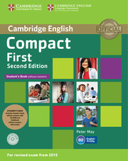 Compact First Second Edition (for revised exam 2015) Student's Pack (Student's Book without Answers купить
