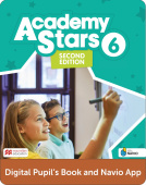 Academy Stars Second Edition 6 DIGITAL Pupil's Book and Navio App купить