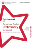 Past Paper Pack for Cambridge English: Preliminary for Schools 2011 Exam Papers and Teachers' Booklet with Audio CD купить