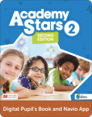 Academy Stars Second Edition 2 DIGITAL Pupil's Book and Navio App купить