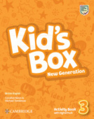 Kid's Box New Generation 3 Activity Book with Digital Pack купить