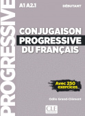 Conjugaison progressive du français 2ème édition Débutant - Livre + CD купить