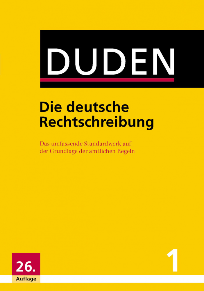 Duden 1 Die deutsche Rechtschreibung (Hardcover) купить