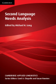Cambridge Applied Linguistics: Second Language Needs Analysis купить