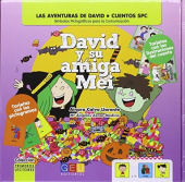 David y su amiga Mei - Libro + tarjetas купить