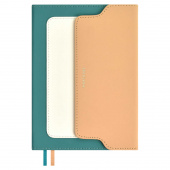 Ежедневник недатированный ESCALADA ЛЕЙКЕР ЗЕЛЁНЫЙ (А5, 160 л., твёрдый переплёт, искусственная кожа) купить