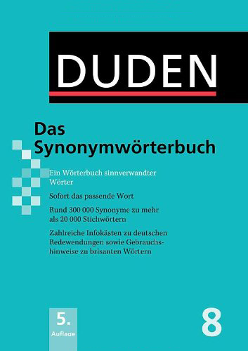 Duden 8 Das Synonymworterbuch (Hardcover) купить