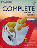 Complete Preliminary 2nd Edition Student's Book without Answers with Online Workbook купить