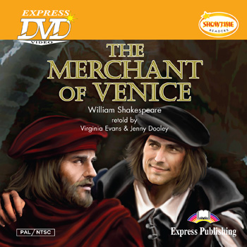 Showtime Readers Level 5 The Merchant of Venice DVD Video PAL/NTSC купить