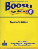 Boost Level 4 Vocabulary Teacher's Edition купить