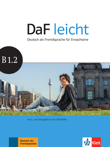 DaF leicht B1.2 Kurs- und Ubungsbuch mit DVD-ROM купить