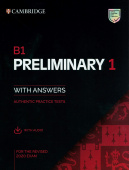 B1 Preliminary 1 for the Revised 2020 Exam Student's Book with Answers with Audio купить