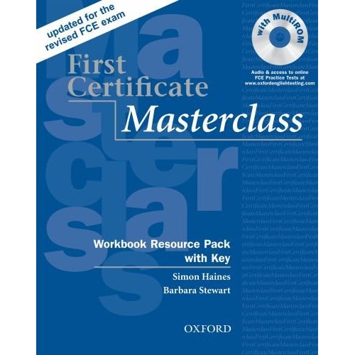 First Certificate Masterclass: Workbook Resource Pack with Key купить