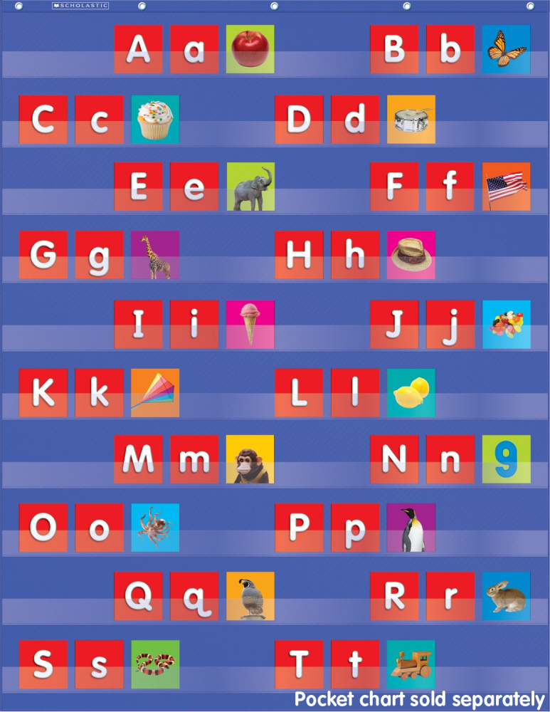 Alphabet Pocket Chart Add-ons (108 cards) купить