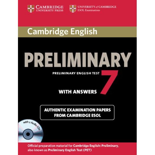 Cambridge English Preliminary 7 Student's Book Self-study Pack купить