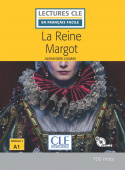 Lecture CLE en français facile Niveau 1 (700 Mots): La reine Margot - Livre + CD купить