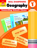 Skill Sharpeners: Geography, Grade 1 - Activity Book купить