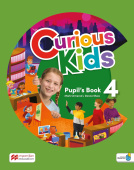 Curious Kids 4 Pupil's Book with Digital Pupil's Book and Navio App купить