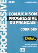 Conjugaison progressive du français 2ème édition Intermédiaire - Corrigés купить