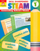 Skill Sharpeners: STEAM, Grade 1 Workbook купить