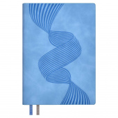 Ежедневник недатированный ESCALADA БЕЙБИСКИН ГОЛУБОЙ (А6+, 160 л., мягкий переплёт, искусственная кожа) купить