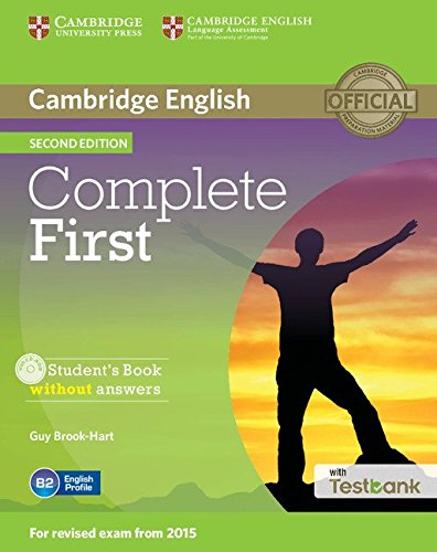 Complete First Second edition (for revised exam 2015) Student's Book without answers with CD-ROM wit купить